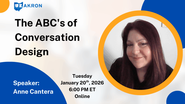 The ABC's of Conversation Design with Anne Cantera